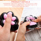 2pcs Cat Paw Squeeze Toy  Taba Soft Cat Paw Kawaii Jelly Kitty Paw Relaxing Animals Stress Relieving Fidget Toys for Kids Teenagers mature-themeds (Style 1)