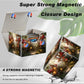 DEGDFSGR Card Game Storage Box for TCG MTG Deck Box Organizer Trading Card Case Commander Deck Box Magnetic Closure Creative Pat
