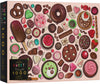 Elena Essex Puzzles for mature-themeds 1000 Pieces - Sweet Delight | Jigsaw Puzzles | 1000 Piece Puzzle | Chocolate Candy Cake Sweets Donut Food Puzzle | Puzzles Size 20 x 28 inches
