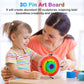 Coogam Wooden Puzzle Blocks Geometric Tangram Brain Teasers Jigsaw 3D Logic Iq Game Colorful Shape Pattern Montessori Stem Educa