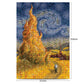 Antelope 1000 Piece Puzzle for Adults, Van Gogh Jigsaw Puzzles by Artist Alireza Karimi Moghaddam, Paper, Autumn in The Arles, 2