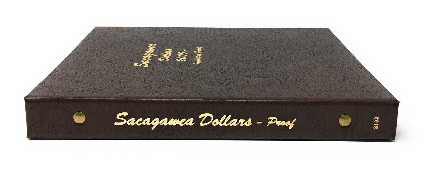 Dansco Sacagawea Dollar Coin Album - Proof Collection 2000-2019, Plastic, Album Size
