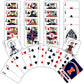 Masterpieces Family Games - Ncaa Illinois Fighting Illini Playing Cards - Officially Licensed Playing Card Deck For Adults, Kids