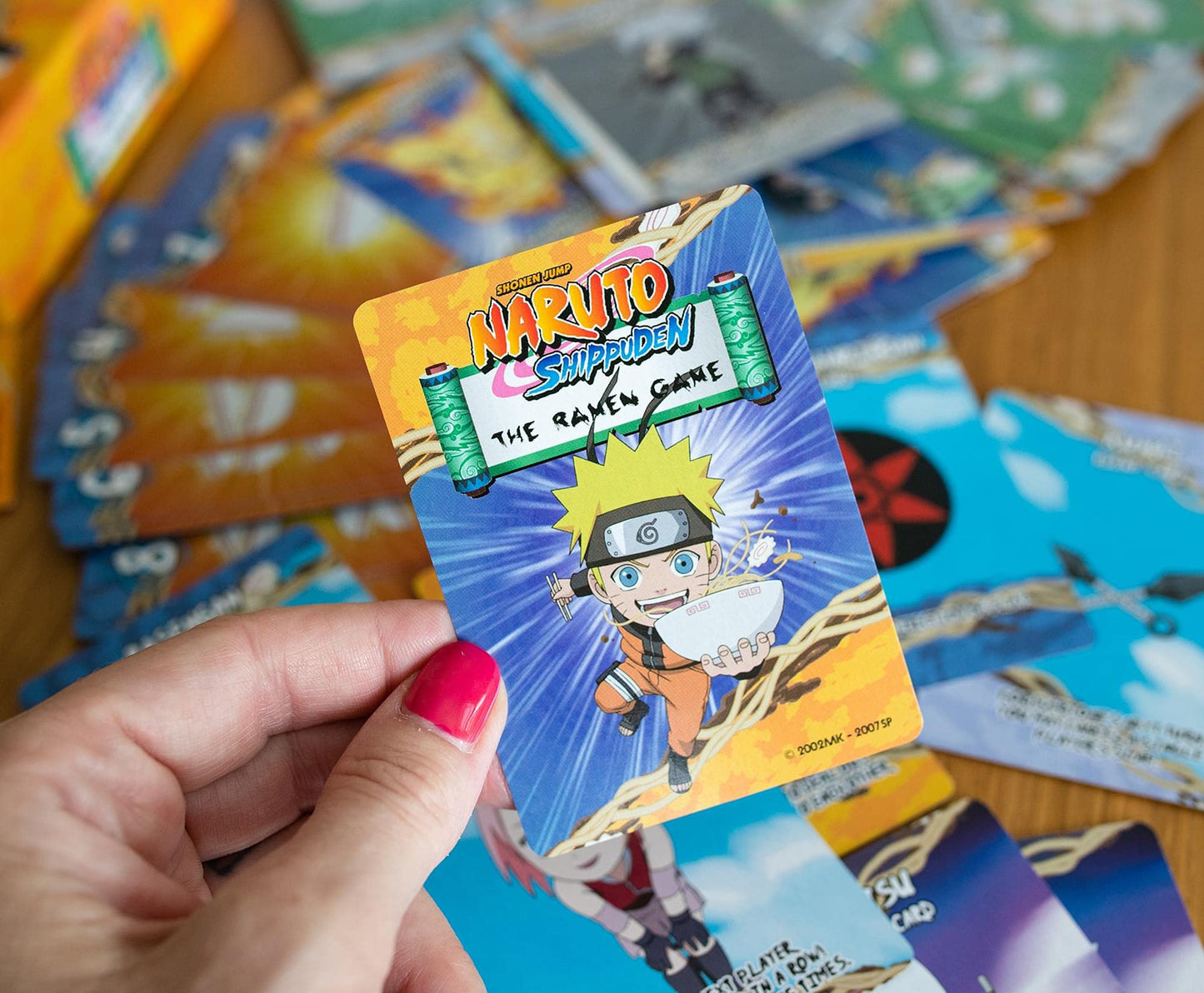 Naruto: Shippuden The Ramen Card Game, 2-6 Players | Fun Party Board Game Challenge, Family Friendly Group Activity | Official A