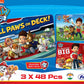 Frank Paw Patrol - 3 X 48 For 5 Years And Above, Pack Of 1, Multicolor