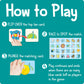 Roo Games Bulls Eye - Fast-Paced Animal Matching Game - For Ages 3+ - Flip A Card, Plunge The Match And Win!