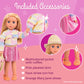 Glitter Girls – Cuties In Ruffles & Pleats Outfit – 14-Inch Doll Clothes – Rainbow Jacket, Skirt, Hat, & Glitter Shoes – Kids Ages 3 And Up – Children’S Toys