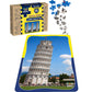 Webby Leaning Tower Of Pisa Wooden Jigsaw Puzzle, 108 Pieces