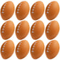 WELLVO Mini Football Party Favors 12 Pack 3.25    Football Squishy Balls Mini Footballs Foam Sports Balls for Kids Goodie Bag St