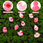 120pcs Mini Resin Ducks, Pink Tiny Miniature Ducks Figurines Small Duck Ornament Toys for Valentine's Day Gift Decoration Dollho
