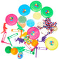Festive Pinata Multicolor Plastic Filler Favors - (36 Pc) - Ultimate Party Supplies & Loot Bag Goodies for All Ages