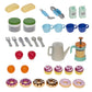 Little Tikes Real Wood Caf   & Bakery Exclusive Wooden Play Kitchen with Realistic Lights Sounds and Dual-Sided, 20+ Accessories