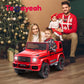 TEOAYEAH 12V 7Ah Licensed Ride on Car for Kids Ages 3-6, Electric Car Ride on Toys w/Parent Remote, Wireless Music, Suspension S