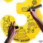 Katchon, Big, Yellow 3 Balloon Number - 40 Inch | Yellow Three Balloon For 3 Year Old Balloons Birthday | 3Rd Birthday Decorations For Boys | 3 Birthday Balloon, Honey Bee Birthday Party Decorations