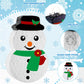 Christmas Piñata 16.5 Inch Snowman Piñata With Blindfold Bat And Confetti Winter Theme Birthday Party Decorations For Party Holidays Birthday Game Decorations