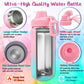 7July Decorate Your Own Water Bottle Kits For Girls Age 4-6-8-10 (Stainless Steel),Mermaid Themed Painting Crafts,Fun Arts And C