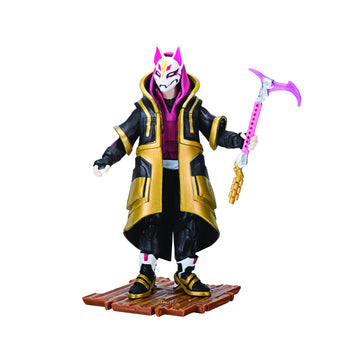 FORTNITE Solo Mode Core Figure Pack, Drift - 1 Count, Multicolor, Model FNT0012, Wood Material