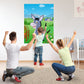 Morcheiong Party Game - Pin The Tail on The Donkey with 48 Colorful Tails - Medium Size Birthday Party Supplies and Farm Decorations