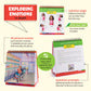 Emotion And Feeling Busy Book For Kids, Calming Corner Activity, Coping Skills, Aba Therapy Toy, Emotion Charts, Autism Adhd Too