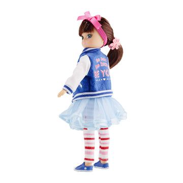 Lottie Rockabilly Doll In Vintage Style Doll Jacket | Great Gifts For Girls & Boys Age 6 And Up