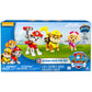 Paw Patrol Action Pack Pups 3Pk Figure Set Marshall, Skye, Rubble