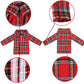 3 Pcs Christmas Couture Clothing Set Elf Doll Accessories Clothes Set Including Long Sleeved Shirt, Elf Glasses, Red And White Striped Scarf