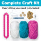 Creativity for Kids Quick Knit Headband Making Kit - Kids Knitting Kit for Beginners - DIY Projects for Kids