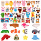 Joyrapt 48 Pack Small Stuffed Animals Bulk Gifts For Kids (2.3/2''-2.5/3.5'' Each), Party Favors Toys For Girls, Easter Basket S