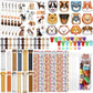 PerKoop 168 Pcs Ice Cream Party Favors Candy Land Include Mini Notebook Sticker Pencil Stationery Gift Set Sweet One Party Favor