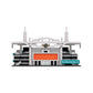 FOCO NFL Miami Dolphins 3D BRXLZ Stadium Building Block Set - One Size, Team Color, Model PZNF3DSTAD