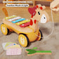 Baby Xylophone Musical Car Toy For Toddlers, Giraffes Truck Toys For 18M+ 2 3 Years Old Kids, Best Christmas Birthday Gifts For
