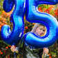 IWERP Navy Blue 50 Number Balloon, 40 Inch Foil Mylar, 50th Birthday Decorations for Women Men