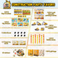 Vanblue 146Pcs Construction Party Favors Birthday Decorations Supplies for Kids,Goodie Bag Stuffers Craft Kits Classroom Rewards