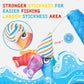 Metyniete Toddler Toys Montessori Toys For 1 2 Year Old Boy Girl Birthday Gift Fabric Fishing Game For Toddlers 1-3 Toys With St