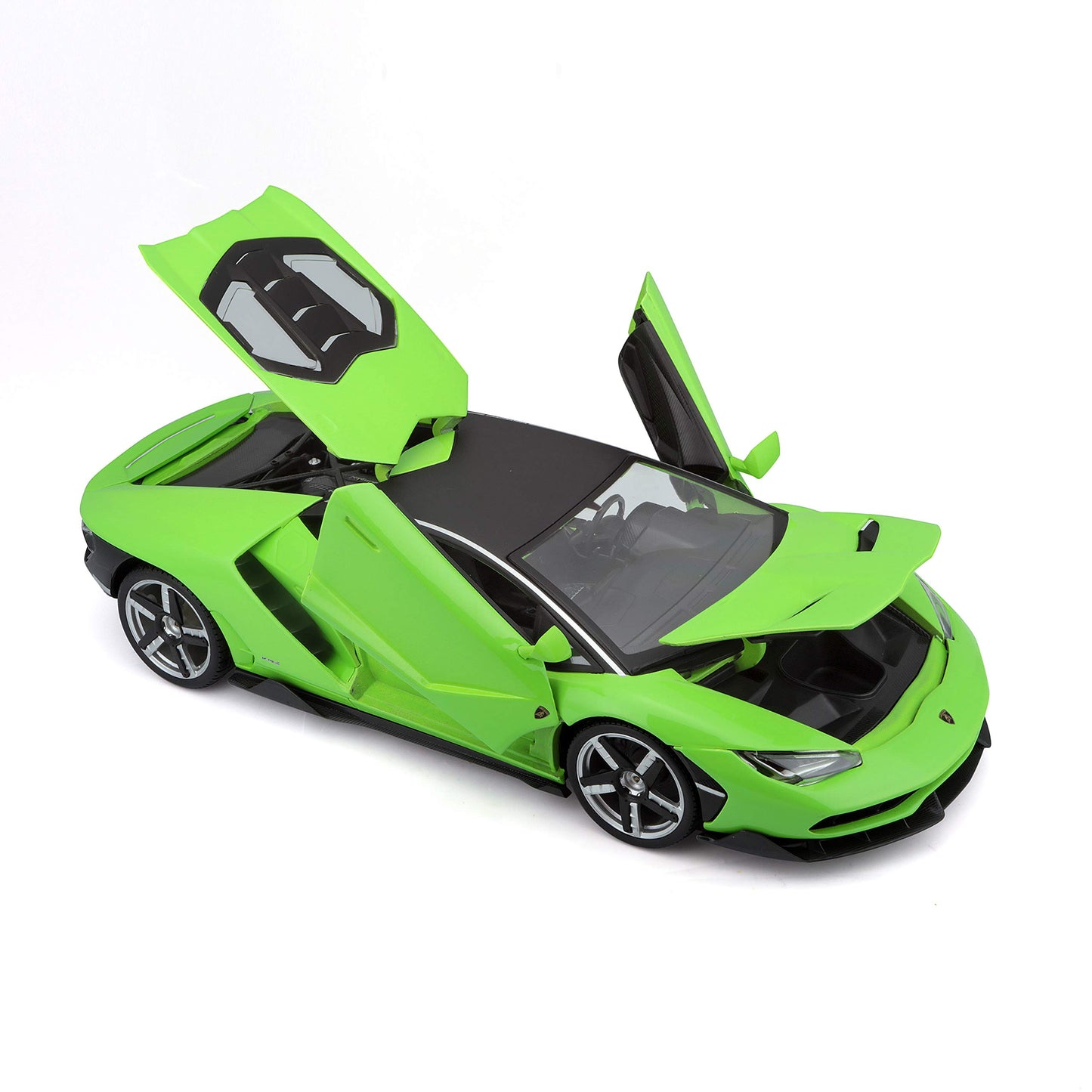 Lamborghini Centenario Blue Metallic with Black Top 1/18 Diecast Model Car by Maisto