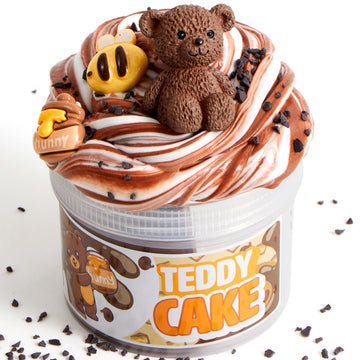 JOYIN Cocoa Mousse Cake Bear Slime - Soft, Non-Sticky, Mess-Free, Stress Relief Butter Slime Toys for Kids Classroom Reward, Boy