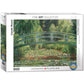 Eurographics The Japanese Footbridge By Claude Monet (1000 Piece) Puzzle (6000-0827) , Green