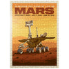 MyPuzzle NASA 2003: Mars Opportunity Rover  Vintage Poster - enhanced 500 Piece Jigsaw Puzzle for mature-themeds