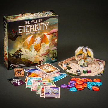 Renegade Game Studios: The Vale Of Eternity - Drafting & Set Collection Card Game, Tame & Hunt Fantastical Monsters & Creatures,
