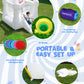 Airmyfun White Bounce House For Kids 3-8, Bounce House With Slide, Indoor Outdoor Inflatable Bounce House Playset With Air Blowe