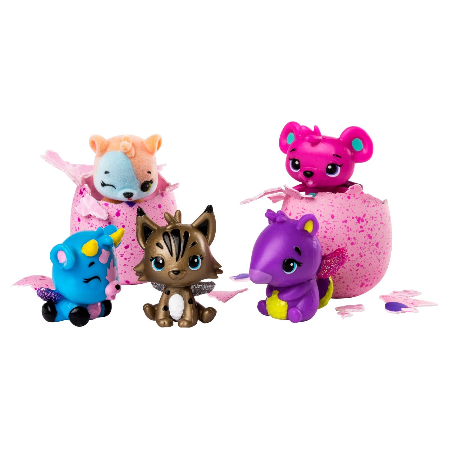 Hatchimals 6041338 'Season 2 Colleggtibles Plus Bonus Figure, Assorted,Pink,Purple
