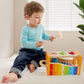 Hape Pound, Tap, & Shake! Music Set - Award Winning Wooden Pounding Bench, Baby Xylophone, And Tap Along Tambourine - Developmen