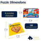 White Mountain Puzzles Mini Cereal Boxes - 100 Piece Puzzles - Six Pack Of Puzzles