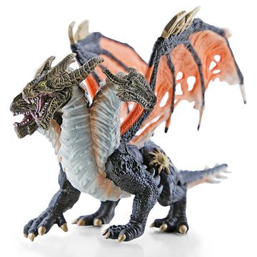 RECUR Devil Dragon Action Figurine, 9 Inch Statue Dragon Toys for Boys Girls Kids, RPG Figures Miniatures for Tabletop Display &