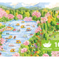 Momibook Puzzles For Adults 1000 Piece Jigsaw Puzzles Of Between Flower Streams, Painting Image Difficult Challenging Hard Impos