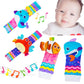 Timatim Newborn Toys For Baby Boy Baby Girl Sensory And Brain Development Infant ToysHand & Foot Finder Rattle Socks For 03, 3