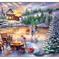 An Evening Skate 1000 Piece Jigsaw Puzzle