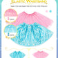 Bibuty Kids Princess Dress Up Clothes For Little Girls, Pretend Play & Dress Up Costume Set For 3-6 Toddler Little Girls (Pink/Blue)