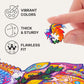 Unidragon Wooden Jigsaw Puzzles - Fairy Bird, 198 Pcs, Medium 9.7''X12.6'', Beautiful Gift Package, Unique Shape Best Gift For A