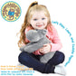 Tigerhart Huck The Hippo - 12 Inch Stuffed Animal Plush